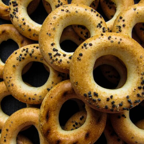Freshly Baked Mini Bagels