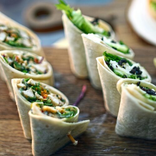 finger tortilla rolls